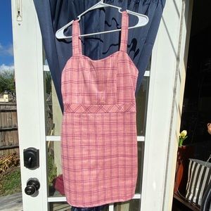 Popular 21, Pink Midi Dress, L